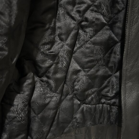 River Road Vintage Leather Biker Jacket • Women’s XL‎ • Lace Sides Heavy Moto - Picture 8 of 9